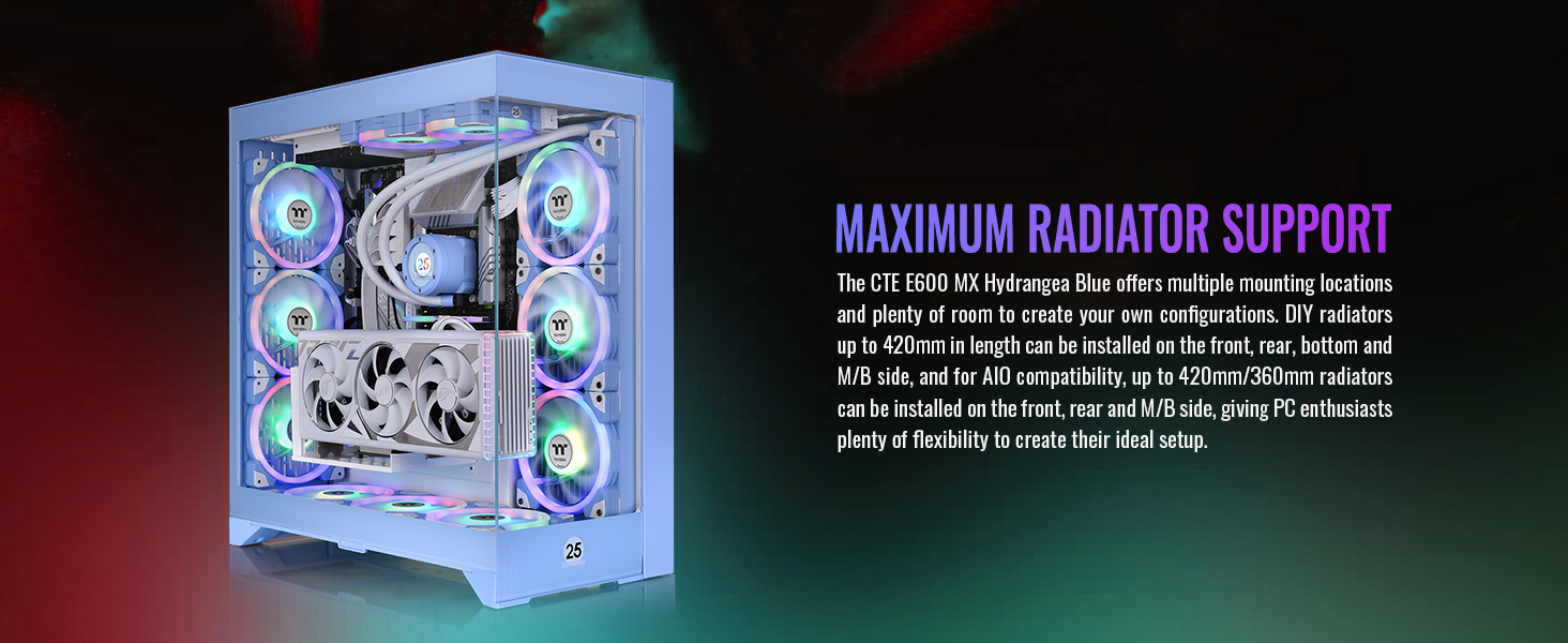 Thermaltake CTE E600 MX Mid Tower E-ATX Case